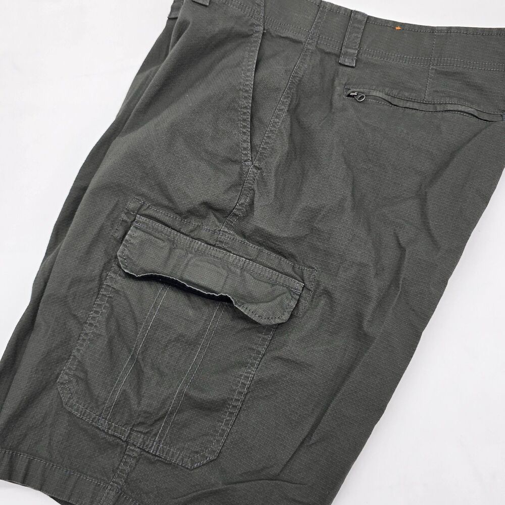 WearFirst Men's Cargo Shorts Ripstop Gray Size 38 Gorpcore - Picture 2 of 6